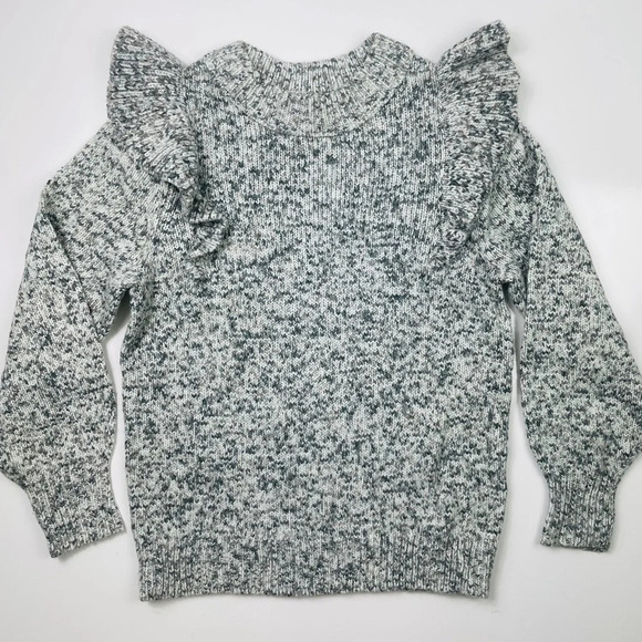 Universal Thread Flutter Long Sleeve Mock Neck Sweater Size Small - Picture 13 of 13